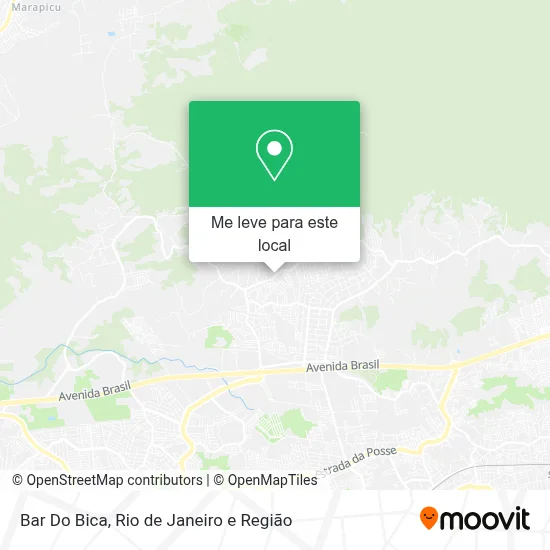 Bar Do Bica mapa
