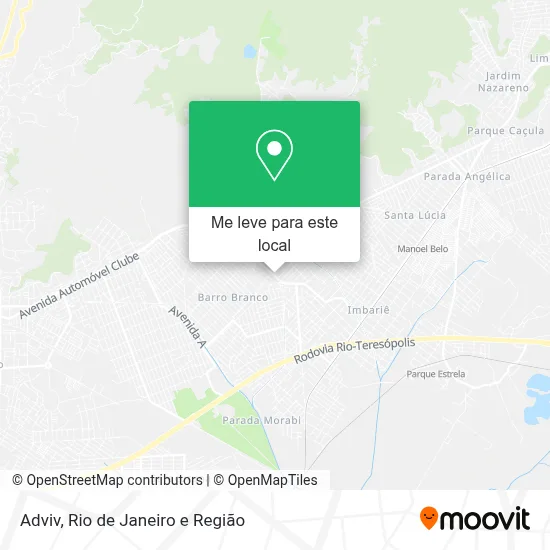 Adviv mapa