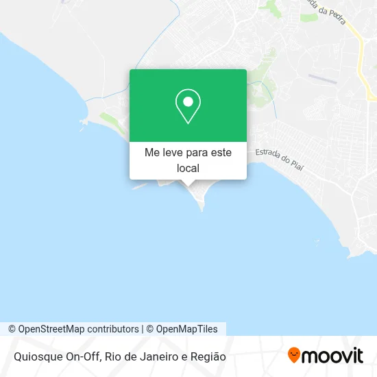 Quiosque On-Off mapa