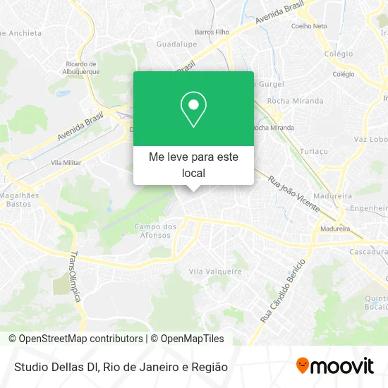 Studio Dellas Dl mapa