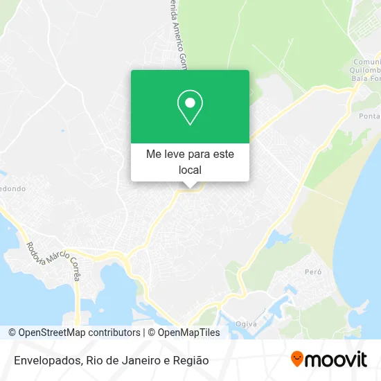 Envelopados mapa