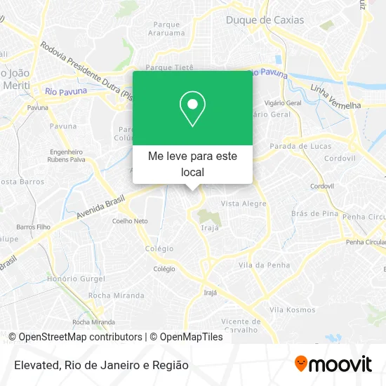 Elevated mapa