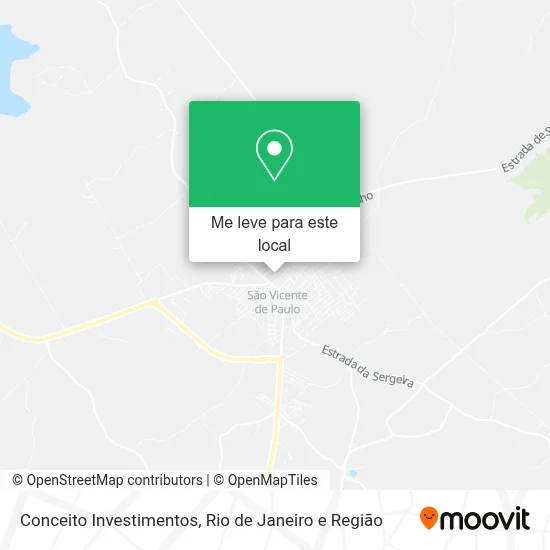 Conceito Investimentos mapa