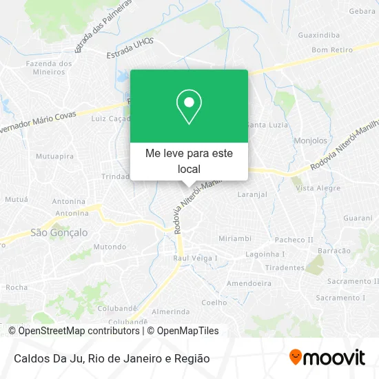 Caldos Da Ju mapa