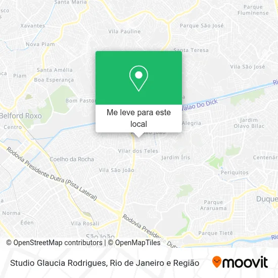 Studio Glaucia Rodrigues mapa