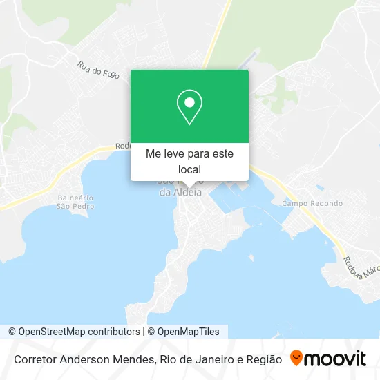 Corretor Anderson Mendes mapa