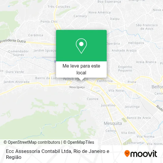 Ecc Assessoria Contabil Ltda mapa