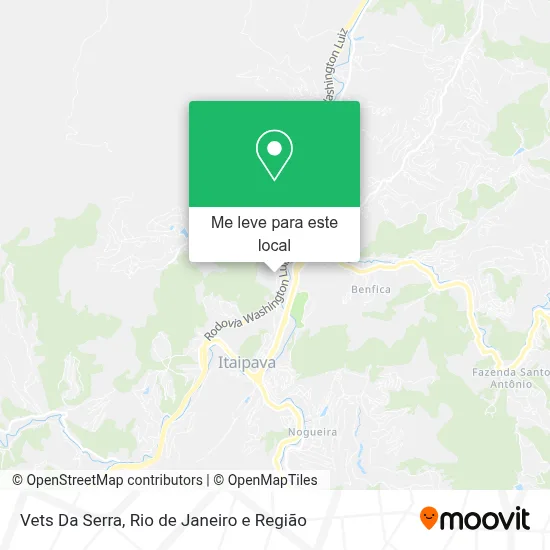Vets Da Serra mapa