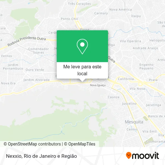 Nexxio mapa