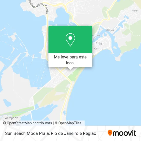 Sun Beach Moda Praia mapa