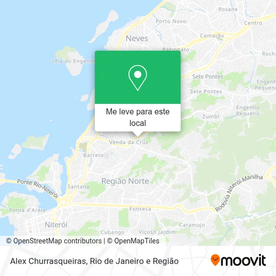 Alex Churrasqueiras mapa