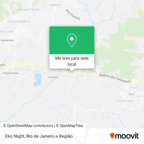 Eko Night mapa