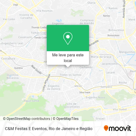 C&M Festas E Eventos mapa