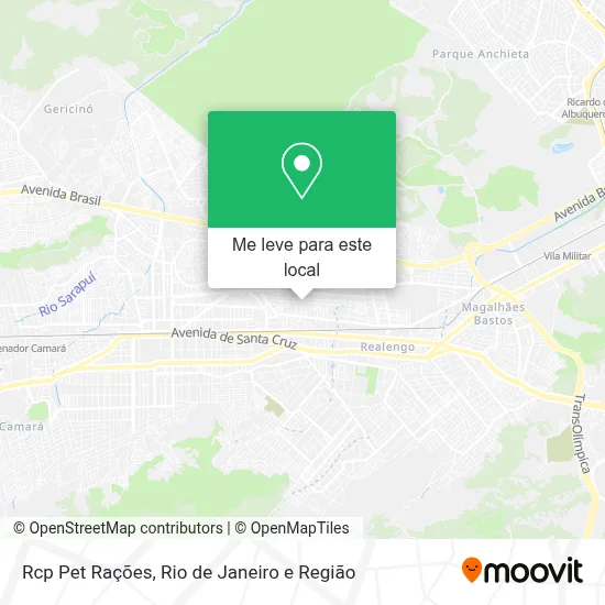 Rcp Pet Rações mapa