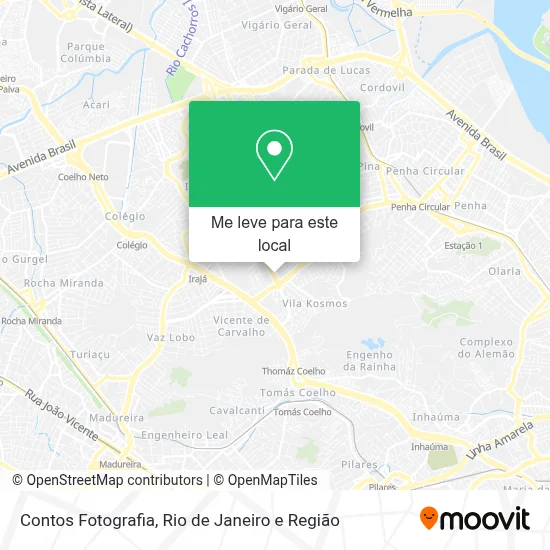 Contos Fotografia mapa