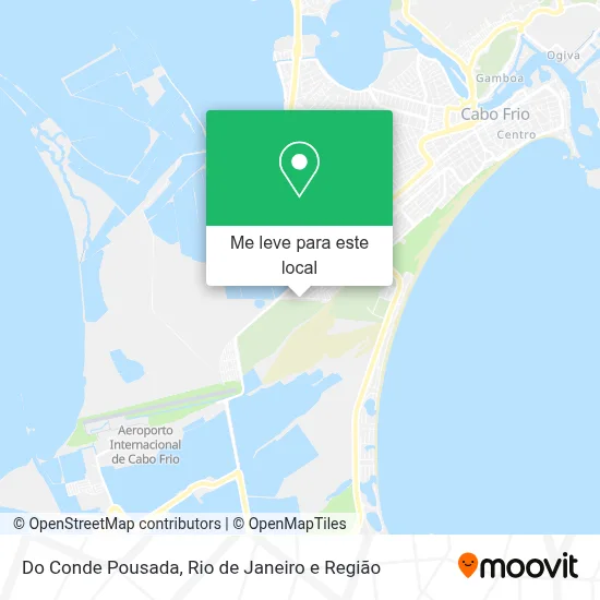 Do Conde Pousada mapa