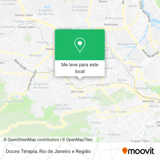 Doces Terapia mapa