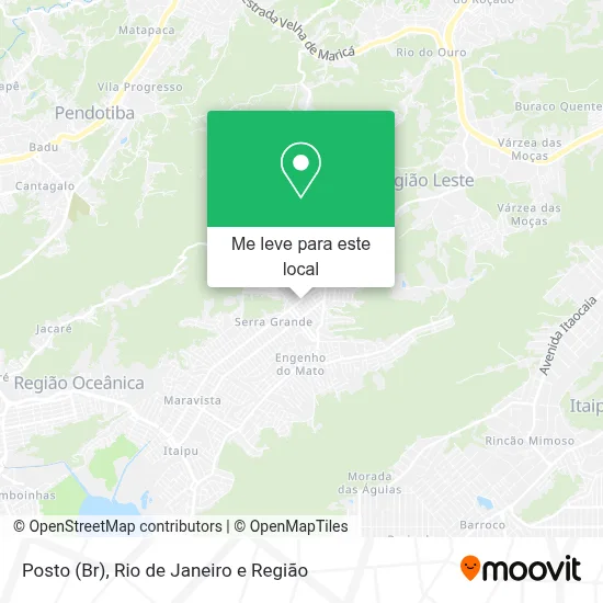 Posto (Br) mapa