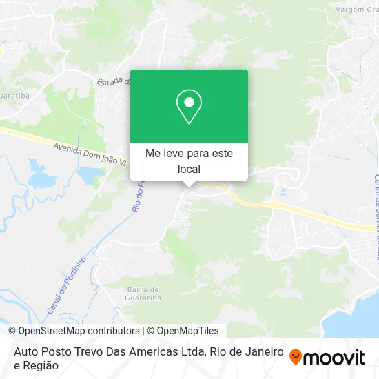 Auto Posto Trevo Das Americas Ltda mapa
