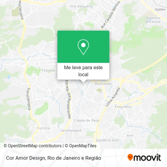 Cor Amor Design mapa