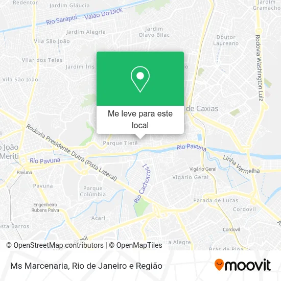 Ms Marcenaria mapa