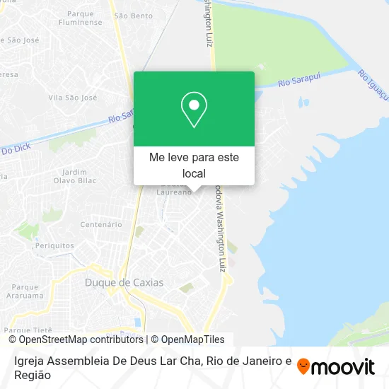 Igreja Assembleia De Deus Lar Cha mapa