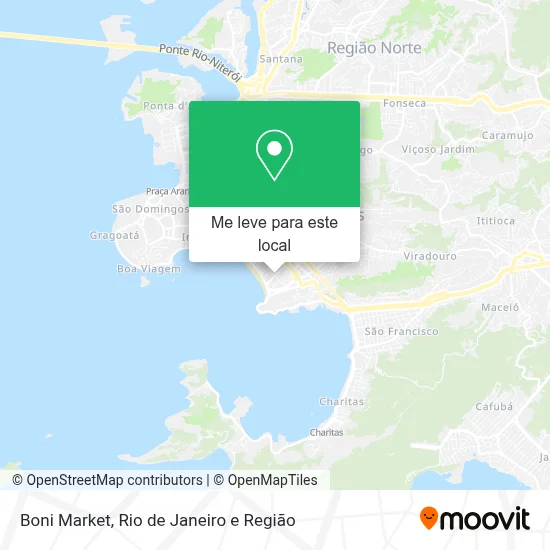 Boni Market mapa