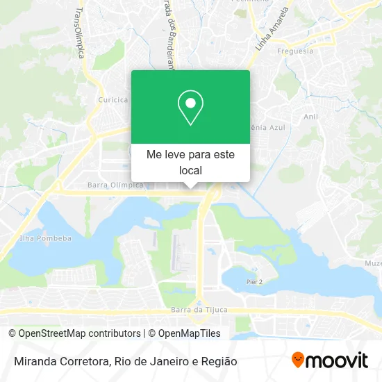 Miranda Corretora mapa