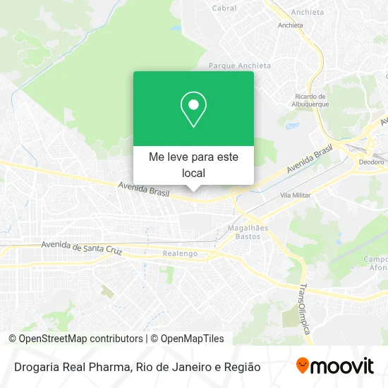 Drogaria Real Pharma mapa