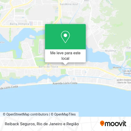 Reiback Seguros mapa
