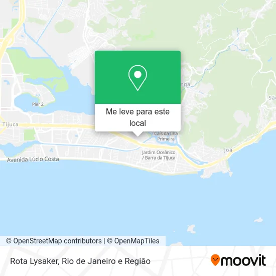 Rota Lysaker mapa