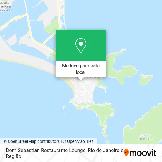 Dom Sebastian Restaurante Lounge mapa