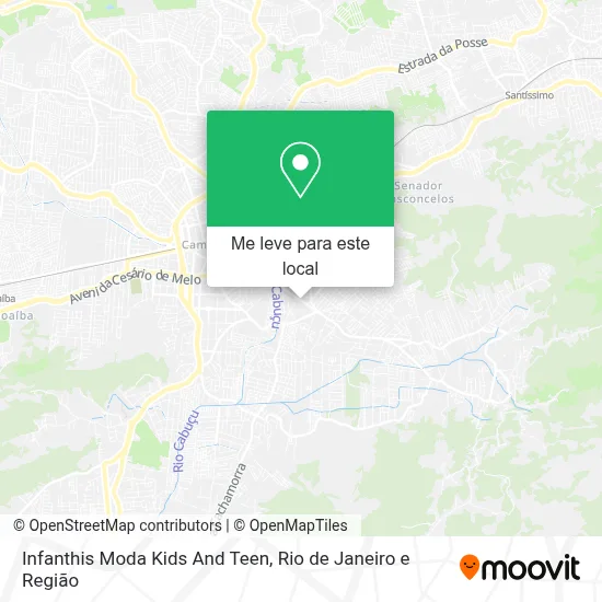 Infanthis Moda Kids And Teen mapa