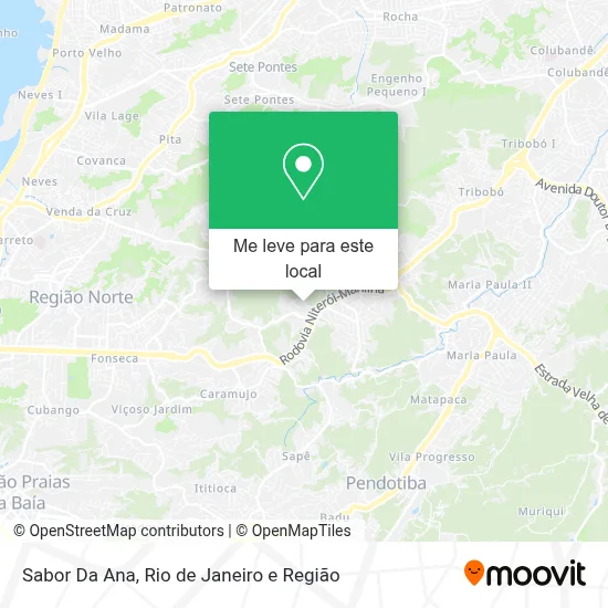 Sabor Da Ana mapa