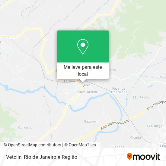 Vetclin mapa