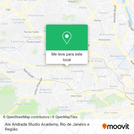 Ale Andrade Studio Academy mapa