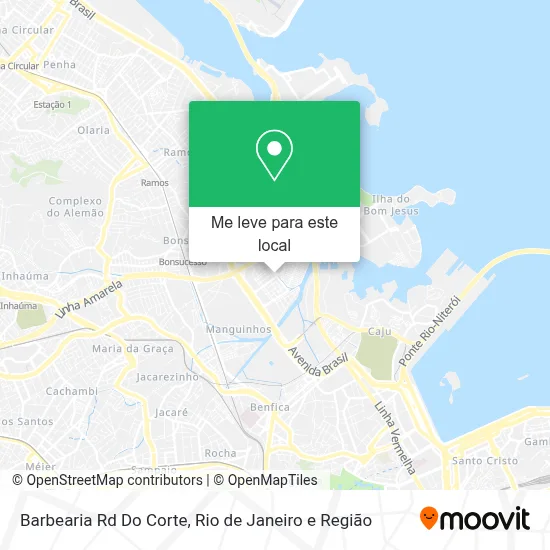Barbearia Rd Do Corte mapa