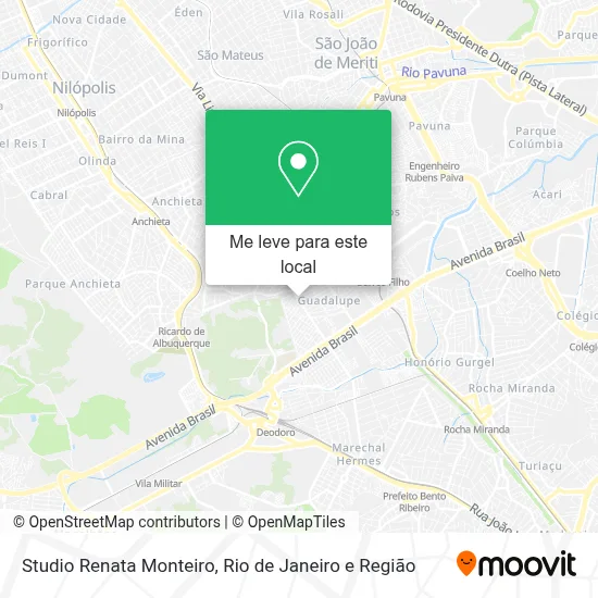 Studio Renata Monteiro mapa