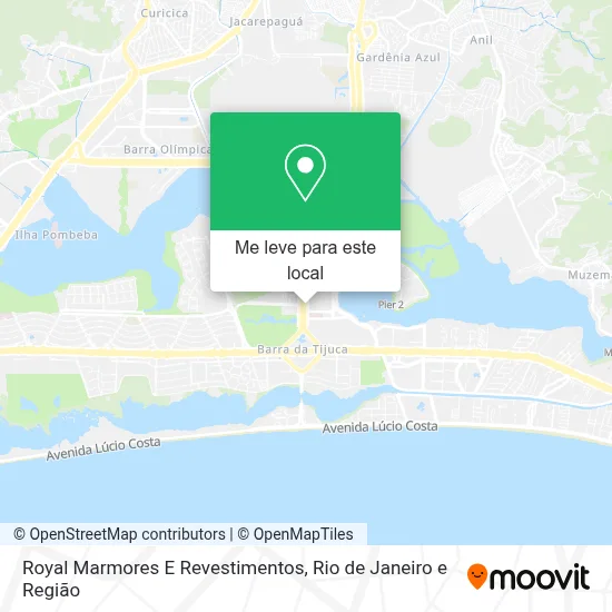 Royal Marmores E Revestimentos mapa