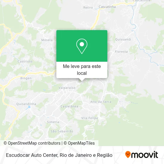 Escudocar Auto Center mapa