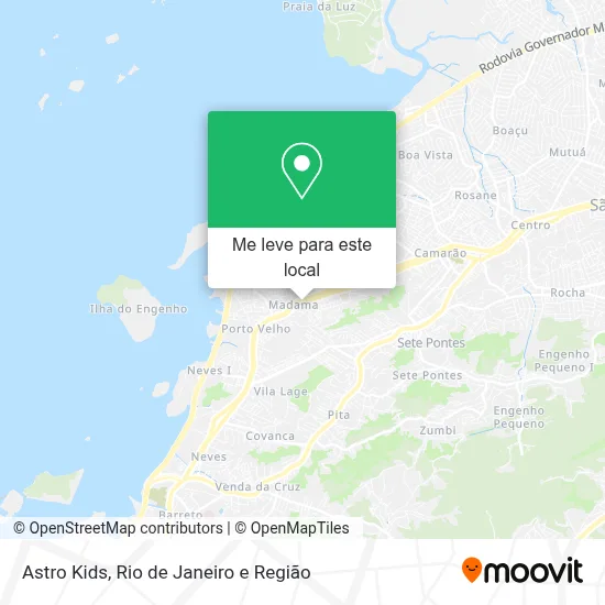Astro Kids mapa