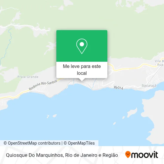 Quiosque Do Marquinhos mapa