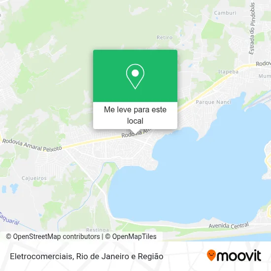 Eletrocomerciais mapa