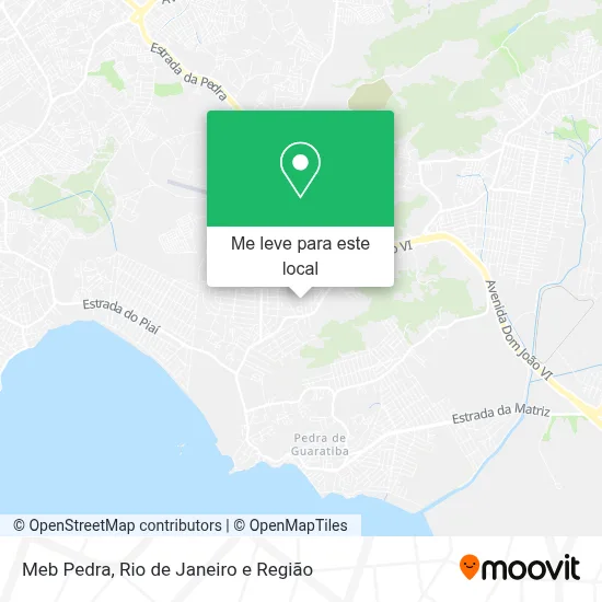 Meb Pedra mapa