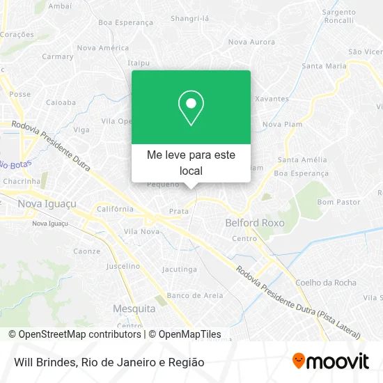 Will Brindes mapa