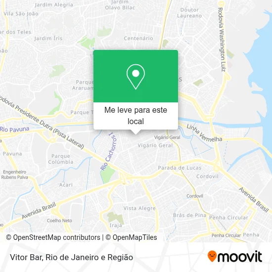 Vitor Bar mapa