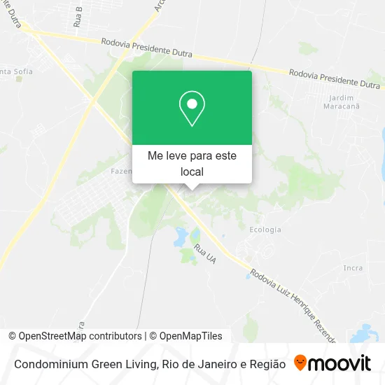 Condominium Green Living mapa