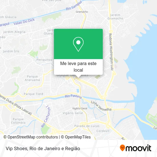 Vip Shoes mapa