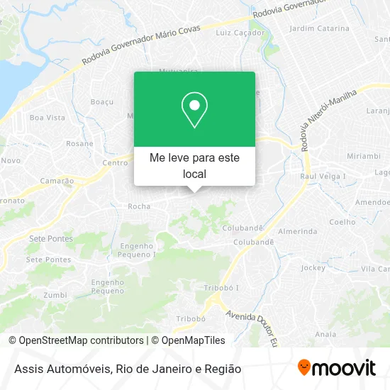 Assis Automóveis mapa