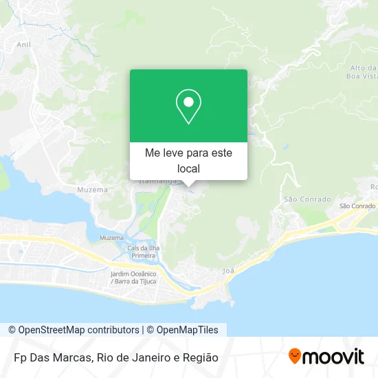 Fp Das Marcas mapa
